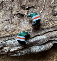 Zuni Halbmond Ohrstecker