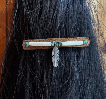 Indianerschmuck Haarspange