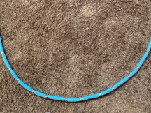 T�rkis/Heishi Kette