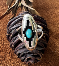 Navajo Shadow Box Ring