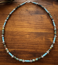 T�rkis Multicolour Kette