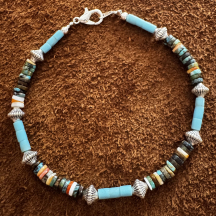 T�rkis Multicolour Armband